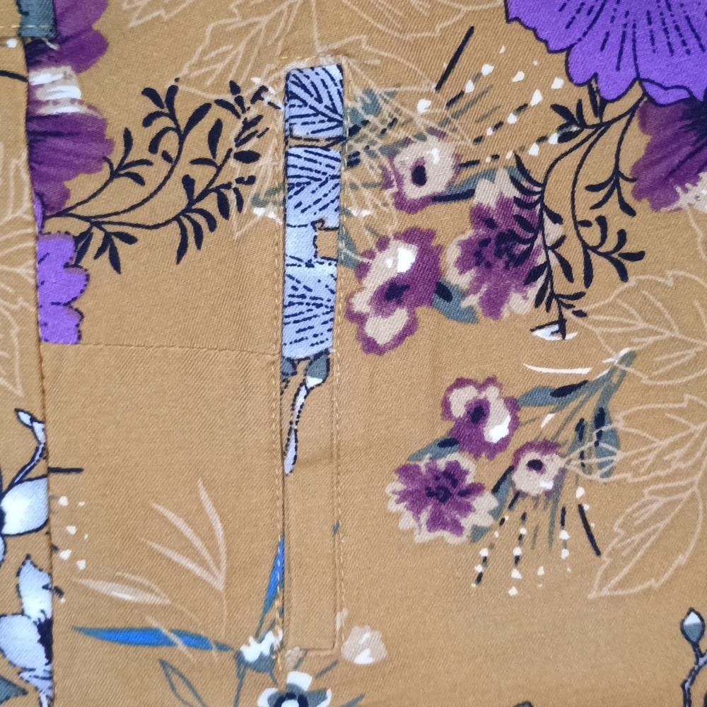 SHARP LADIES SZ LG JULES AND LEOPOLD FLORAL PANT - Picture 7 of 8